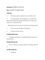 CHƯƠNG II: TỔ HỢP VÀ XÁC SUẤT pot