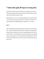 7 bước đơn giản để bạn trẻ trung hơn docx