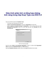 Giáo trình phân tích và tổng hợp những tính năng trong hộp thoại Type của EXO 5.5 phần 1 pps
