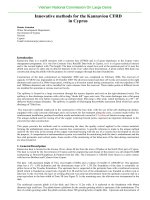 Innovative methods for the Kannaviou CFRD in Cyprus pptx