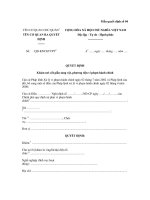 Mẫu quyết định số 04: Quyết định khám nơi cất giấu tang vật, phương tiện vi phạm hành chính ppsx