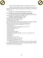 Giáo trình tổng hợp các loại bảng biểu thể hiện mức độ phát triển kinh doanh của doanh nghiệp phần 3 pdf