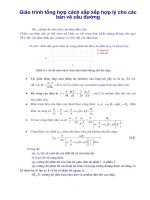 Giáo trình tổng hợp cách sắp xếp hợp lý cho các bản vẽ cầu đường phần 1 docx