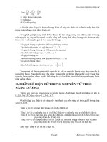 Giáo trình phân tích và hướng dẫn tìm hiểu năng lượng cơ bản của vật chất phần 2 docx