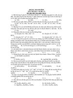 ĐỀ THI THỬ ĐẠI HỌC SỐ 01 pdf