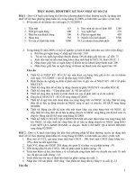 THỰC HÀNH : HÌNH THỨC KẾ TOÁN NHẬT KÝ-SỔ CÁI ppt