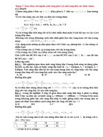 bài tập vật lý giao thoa ánh sáng ôn thi đại học