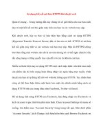 Sử dụng kết nối mã hóa HTTPS khi duyệt web ppsx