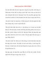 Y học cổ truyền kinh điển - sách Tố Vấn: Thiên ba mươi hai: THÍCH NHIỆT docx