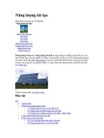 Năng lượng tái tạo ppsx