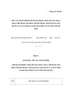 MẪU DANH MỤC THỦ TỤC HÀNH CHÍNH ppsx