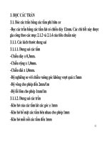 BÀI GIẢNG LẮP ĐẶT NỘI THẤT TÀU THUỶ & CÔNG TRÌNH BIỂN - PHẦN 3 pdf