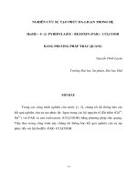 Báo cáo nghiên cứu khoa học đề tài 