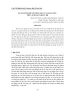 Báo cáo nghiên cứu khoa học đề tài 