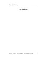 Vận dụng lí luận tuần hoàn và chu chuyển tư bản của Mác Ăngghen vào các doanh nghiệp ở nước ta hiện nay