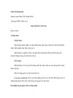 Giáo án giảng dạy ĐẠO HÀM CẤP HAI pptx