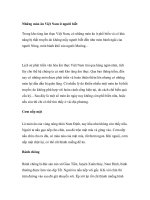 Những món ăn Việt Nam ít người biết potx