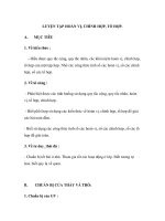 LUYỆN TẬP HOÁN VỊ, CHỈNH HỢP, TỔ HỢP docx