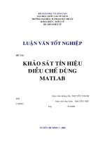 KHAO SAT TIN HIEU DIEU CHE DUNG MATLAB docx