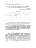 Báo cáo nghiên cứu khoa học đề tài 