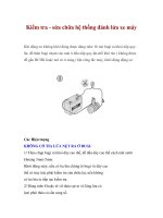 Kiểm tra - sửa chữa hệ thống đánh lửa xe máy potx