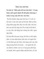 Khỏe hơn nhờ hôn Nụ hôn là 