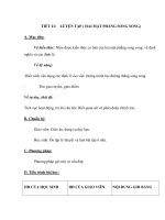 LUYỆN TẬP ( HAI MẶT PHẰNG SONG SONG) docx