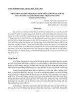 Báo cáo nghiên cứu khoa học đề tài 