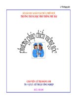 PHƯƠNG PHÁP HÌNH CHIẾU VUÔNG GÓC doc