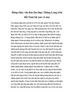 Dòng chảy văn hóa ẩm thực Thăng Long trên đất Nam bộ xưa và nay pps