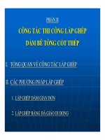 THI CÔNG KẾT CẤU NHỊP CẦU BÊ TÔNG CỐT THÉP - PHẦN 2 pdf