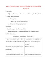 Giáo án Tin Học Văn Phòng: Bài 27: THỰC HÀNH LẬP TRANG TÍNH VÀ SỬ DỤNG HÀM-KIỂM TRA KQ THI. potx