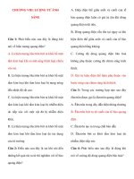 Vật Lý 12: CHƯƠNG VIII: LƯỢNG TỬ ÁNH SÁNG docx