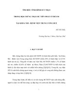 Báo cáo nghiên cứu khoa học đề tài 