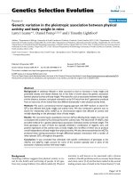 Báo cáo sinh học: 