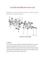 Các chi tiết của hệ thống làm trơn trên xe máy docx