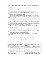 Bài 13 : VẤN ĐỀ PHÁT TRIỂN GIAO THÔNG VẬN TẢI & THÔNG TIN LIÊN LẠC pps