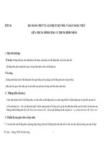 TIẾT 41: BẤT ĐẲNG THỨCVỀ GIÁTRỊ TUYỆT ĐỐI VÀ BẤT ĐẲNG THỨC GIỮA TRUNG BÌNH CỘNG VÀ TRUNG BÌNH NHÂN pptx
