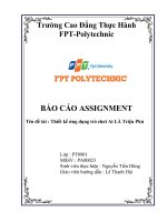 Thiết kế ứng dụng trò chơi ai là triệu phú