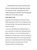 6 bệnh phổ biến cần tránh cho đôi bàn chân pot