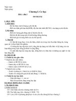 Giáo án vật lý lớp 6 theo chương trình chuẩn in dùng luôn