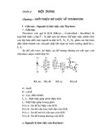 LUẬN VĂN THIẾT KẾ MÔ HÌNH MẠCH KÍCH THYRISTOR TRONG THIẾT BỊ CHỈNH LƯU