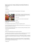 179. Shocks to the System_ Taking a Reading of the Health of Health Care doc