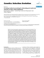 Báo cáo sinh học: 