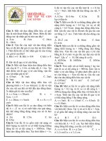 Tóm tắt Vật Lý 12: CHUYÊN ĐỀ 2 : BÀI TẬP VỀ CON LẮC LÒ XO pot