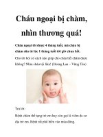 Cháu ngoại bị chàm, nhìn thương quá! ppsx