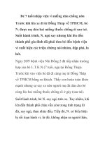 Bé 7 tuổi nhập viện vì miếng dán chống nôn pdf