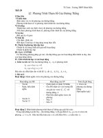 Tiết 29 §2 Phương Trình Tham Số Của Đường doc
