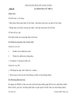 GIÁO ÁN GIẢI TÍCH LỚP 12 BAN CƠ BẢN pdf