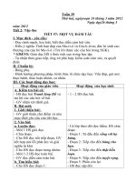 giáo án tuần 29 lớp 5